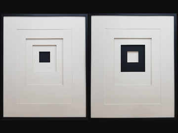 DIMENSION I & II - Paper Painting by NOVOCUADRO ART COMPANY - view 2